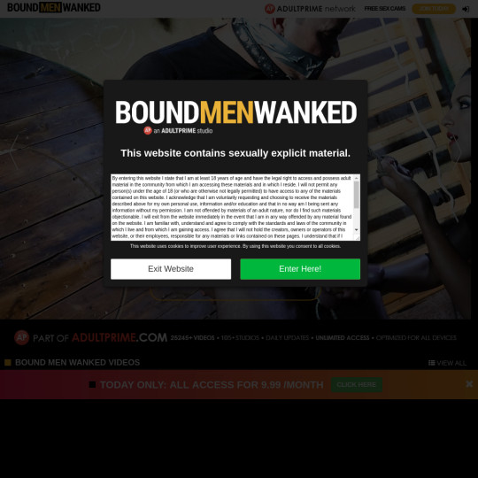 bound men wanked