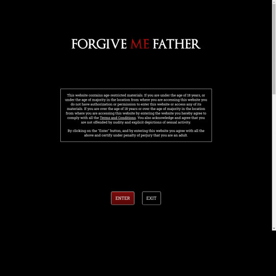 forgive me father